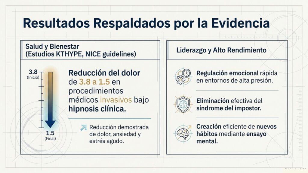 Resultados respaldados por la evidencia